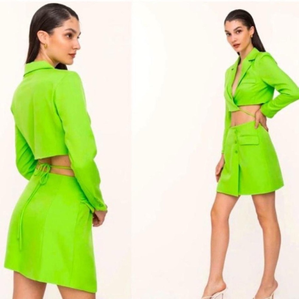 Neon Green blazer